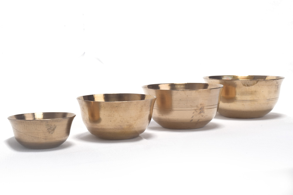 Bell Metal Four Sister Bowls